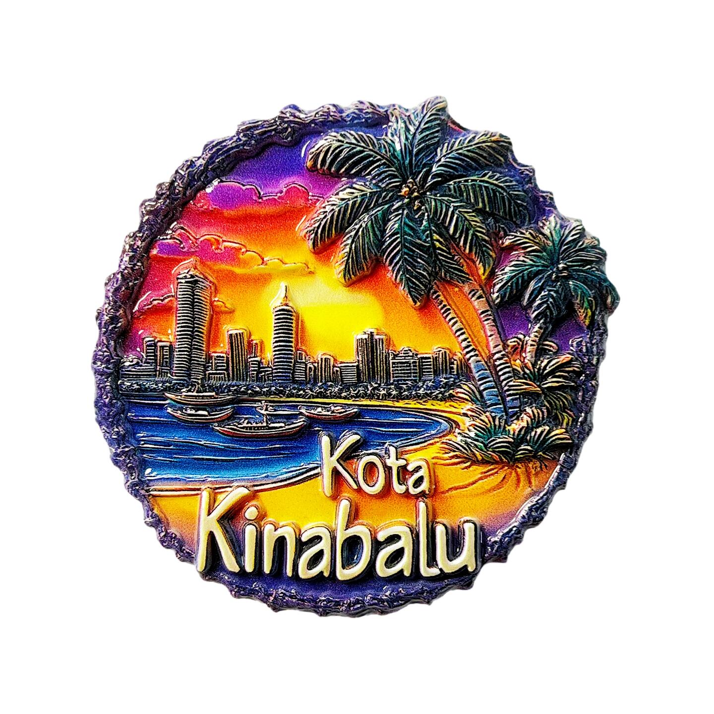 Home Decor Kota - Malaysia Kota Kinabalu Touristen-Souvenir Kreative Harz-Heimdekoration