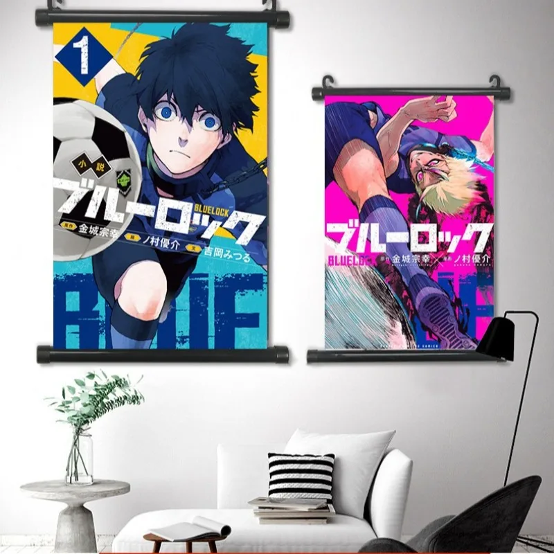 Home Decor Wall Pictures - Anime BLUE LOCK Poster Wandkunst Leinwandbilder