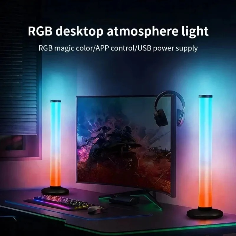 Home Decor Tv - RGB LED-Lichtleiste USB-betrieben, Smart-TV Ambientebeleuchtung mit