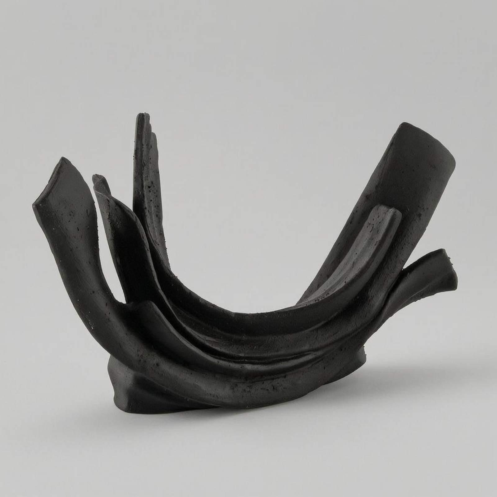 Abstract Sculpture Resin - Harz-Ornament Texturierte Abstrakte Skulptur Geometrische Dekoration