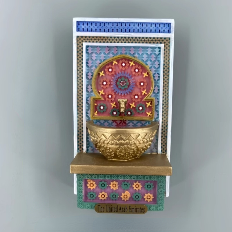 Home Decor Uae - Die vereinigten arabischen emiraten kühlschrank magnete