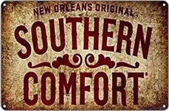 Home Decor New Orleans - Retro-Metallschild/New Orleans Original Southern ComfortCafe Bar