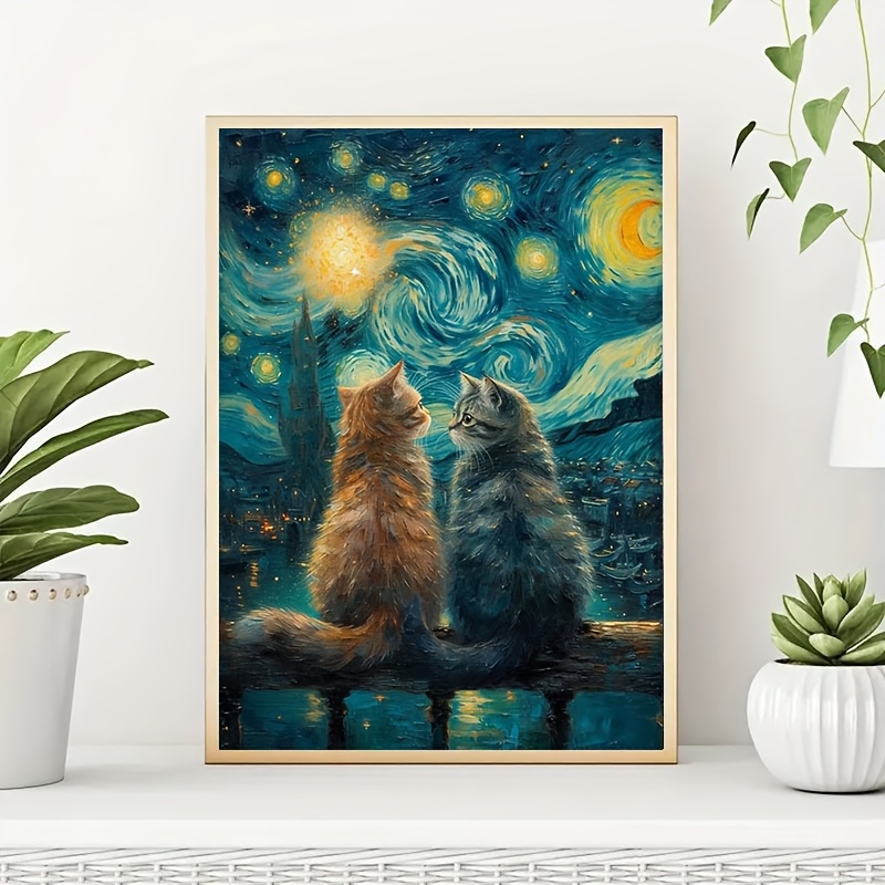 Home Decor Under 1000 - 500/1000/1200/2000-teilige Puzzles für Erwachsene, niedliche Katze