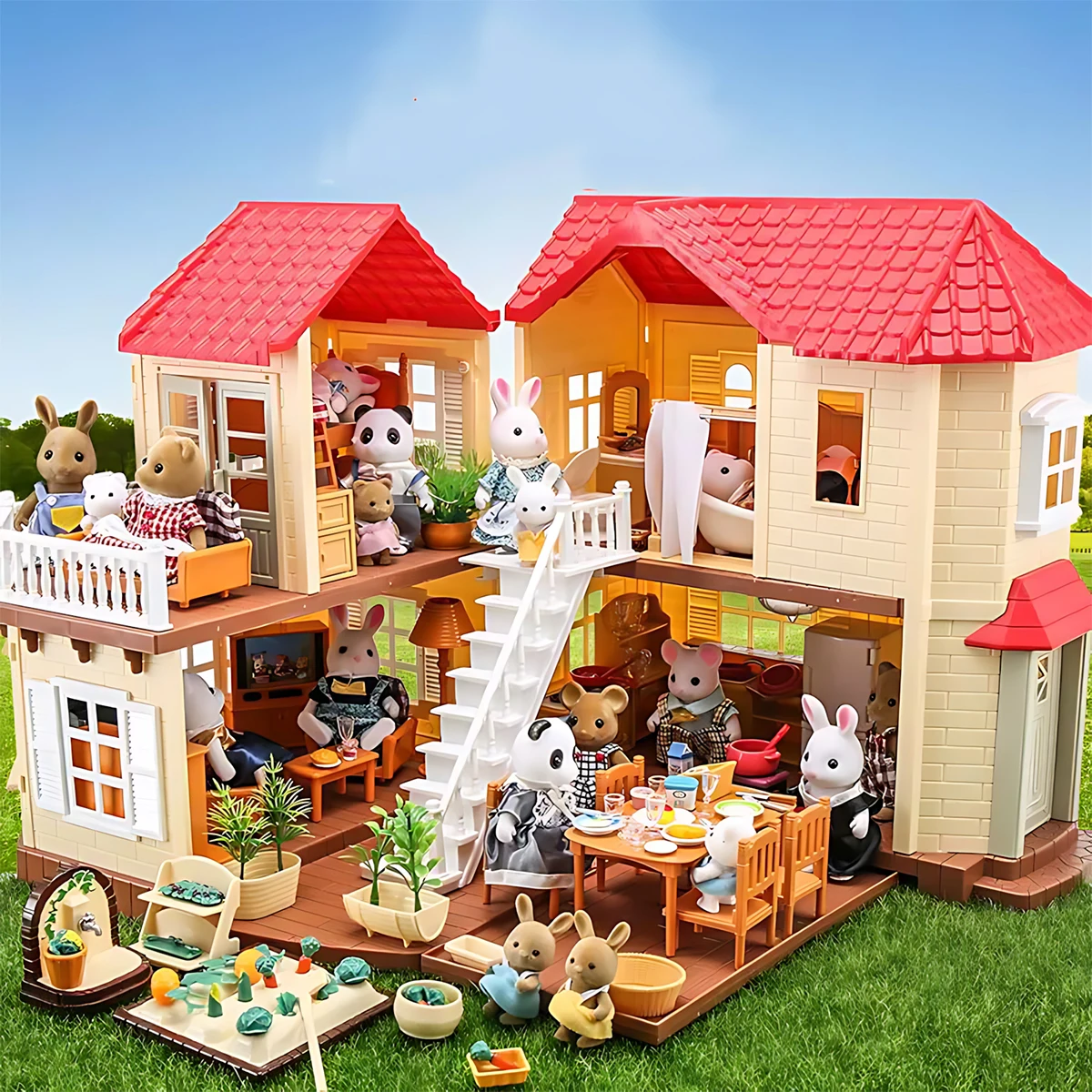 Home Decor Kolkata - Miniatur-Möbel 1:12 Puppenhaus Küche Wohnzimmer Schlafzimmer