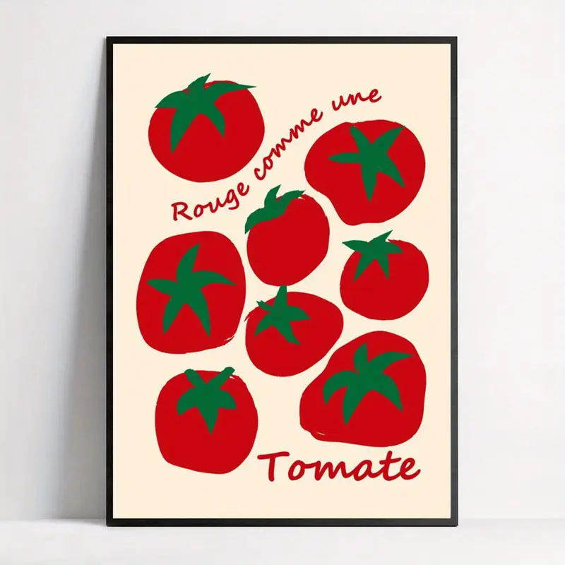 Moderne bunte rote Tomaten Wan – Home Decor Kolkata Bewertung und Preis