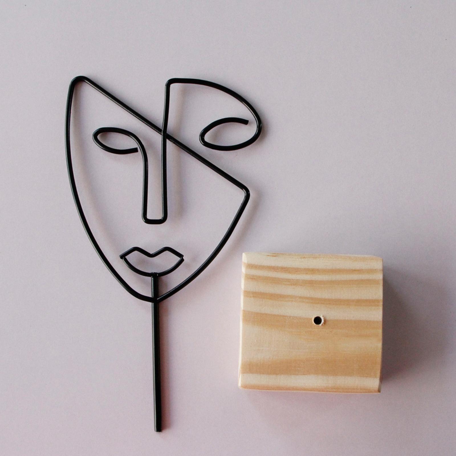 Dekorative Figur Gesicht Abstr – Abstract Sculpture Resin Bewertung und Preis