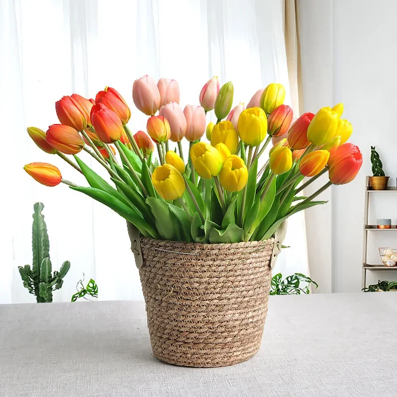 5 Köpfe künstliche Tulpe takti – Home Decor Tulip Bewertung und Preis