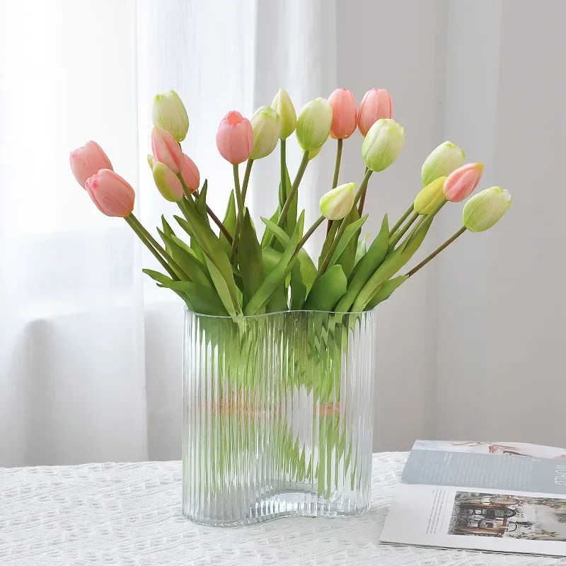 5 Köpfe künstliche Tulpe takti – Home Decor Tulip Bewertung und Preis