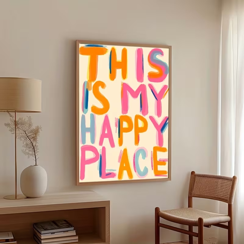 Moderner Wandkunstdruck mit Sp – Home Decor On Wall Bewertung und Preis