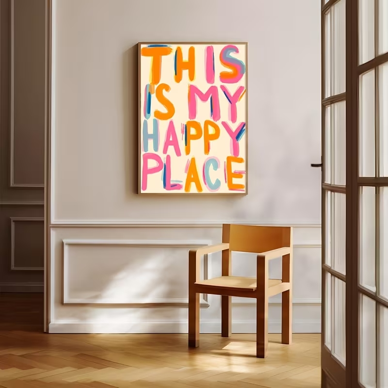 Moderner Wandkunstdruck mit Sp – Home Decor On Wall Bewertung und Preis