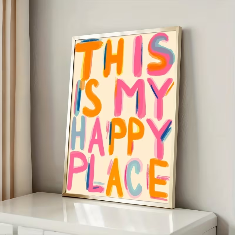 Moderner Wandkunstdruck mit Sp – Home Decor On Wall Bewertung und Preis