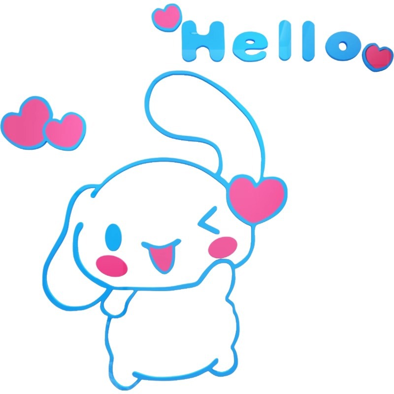Sanrio Cinnamoroll 3D Acryl Ki – Home Decor Kolkata Bewertung und Preis