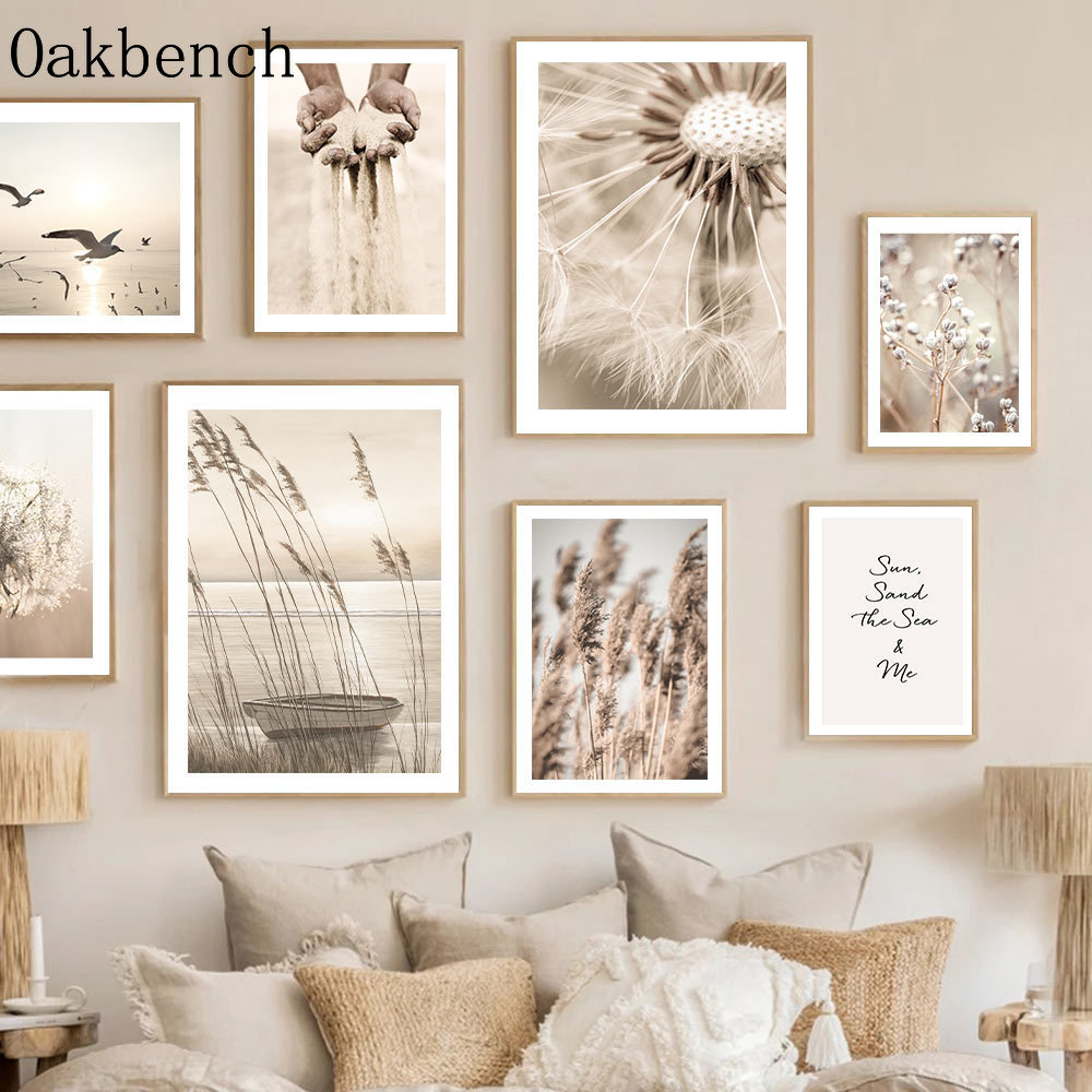 Beige Landschaft Wand Kunst Re – Sand Art Picture Bewertung und Preis