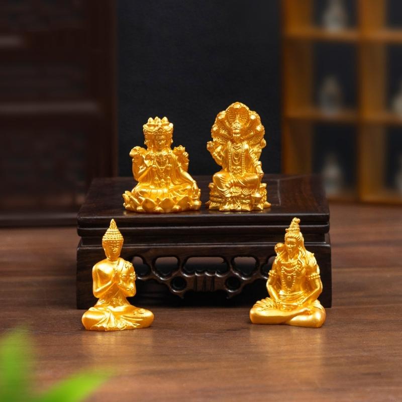 30 Stücke Mini Gold Buddhas St – Home Decor Gold Bewertung und Preis