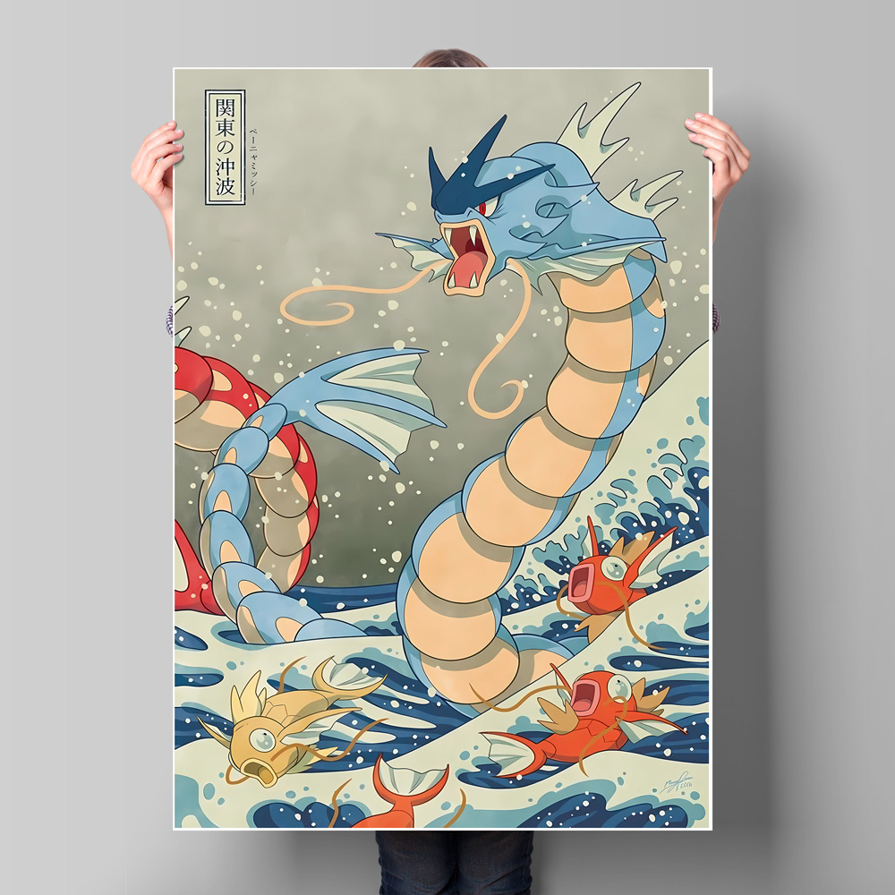 Japan Anime Pokemon Gyarados k – Home Decor Japanese Bewertung und Preis