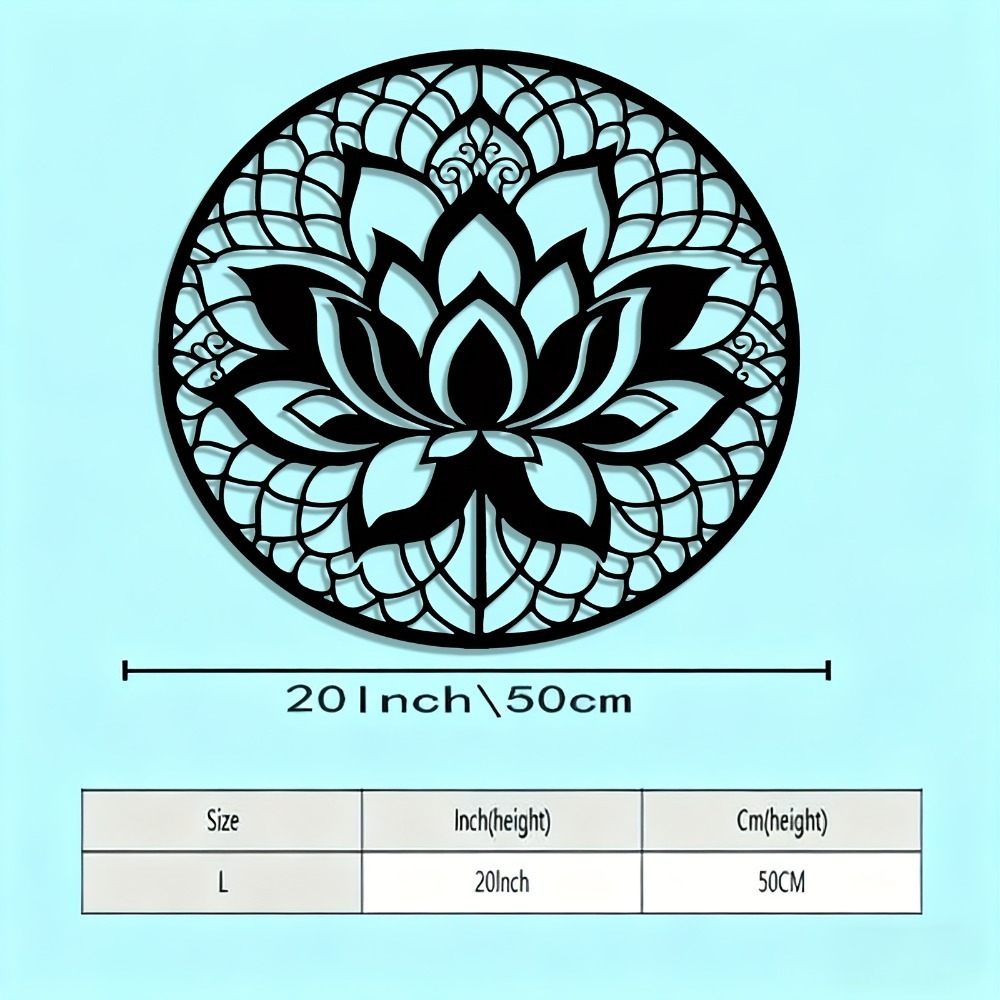 Lumiho Metall-Wandkunst Lotusb – Home Decor Wall Panels Bewertung und Preis