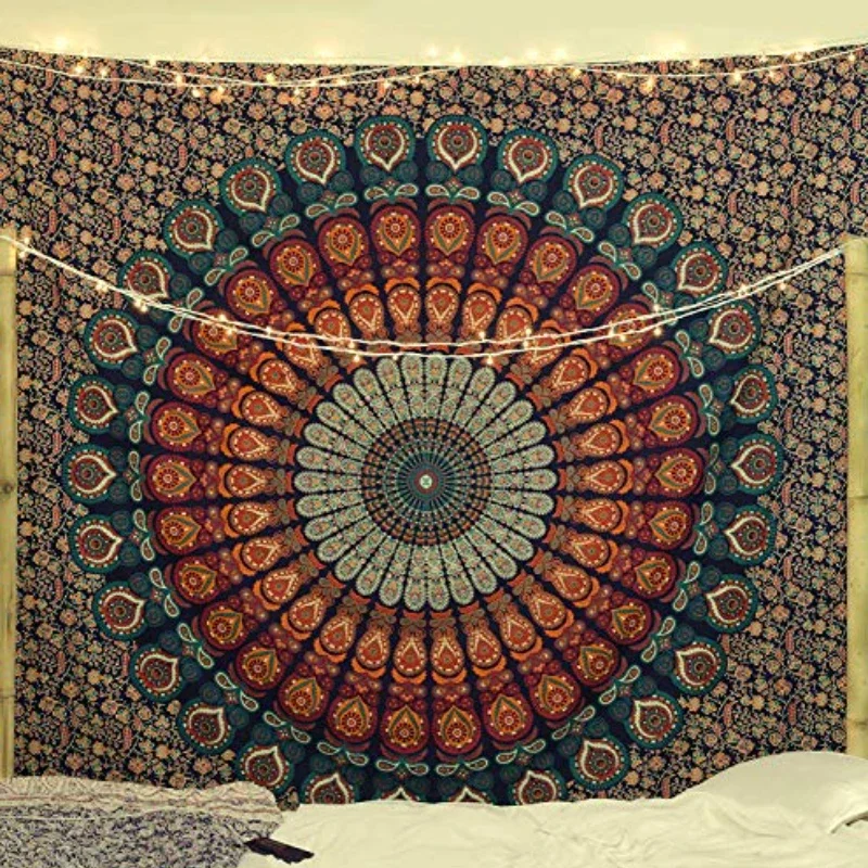 Hippie mandala tapestrys indie – Aesthetic Tapestry Bewertung und Preis