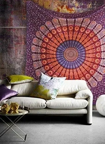 Hippie mandala tapestrys indie – Aesthetic Tapestry Bewertung und Preis