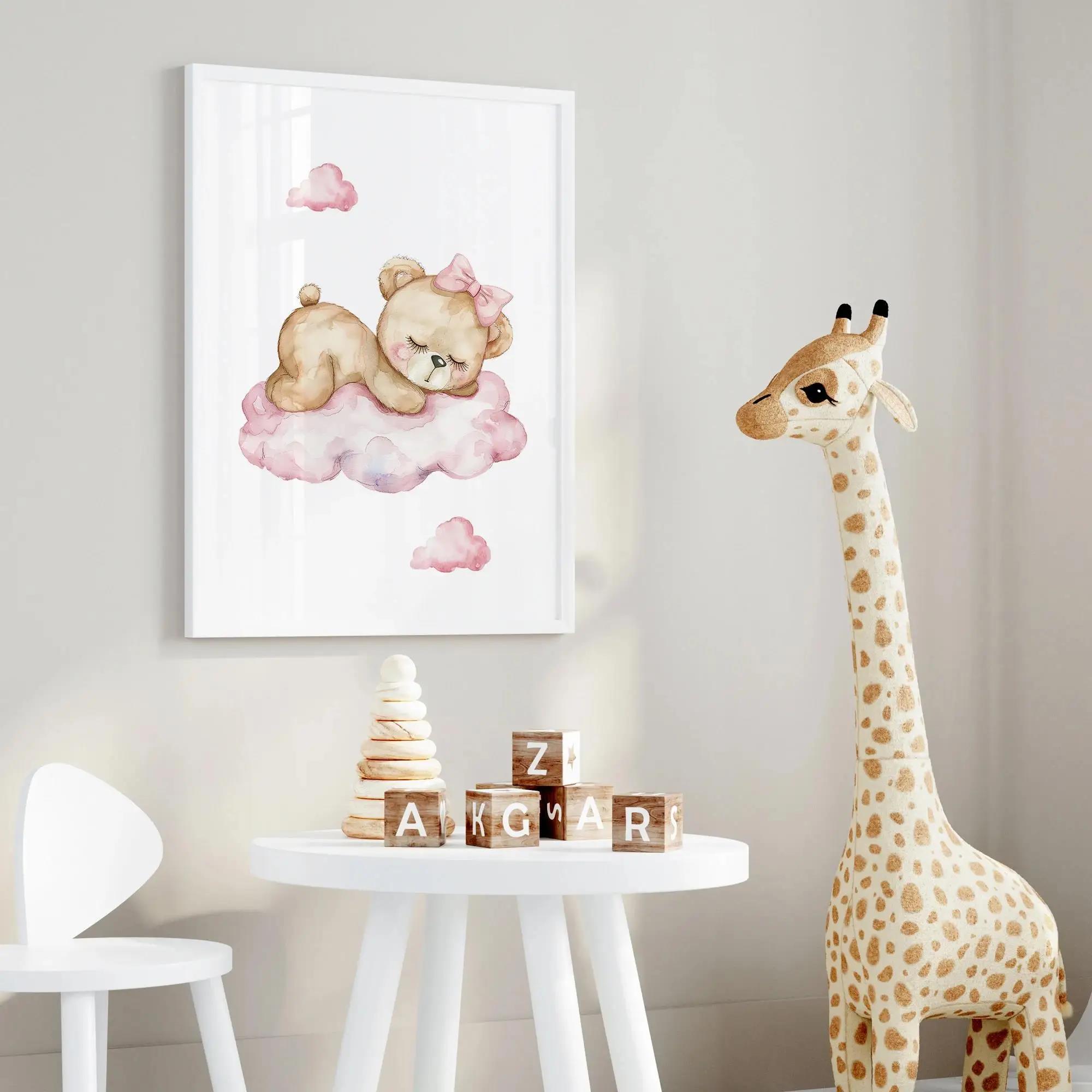 Rosa Traum Bär Karussell Zelt  – Home Decor On Wall Bewertung und Preis