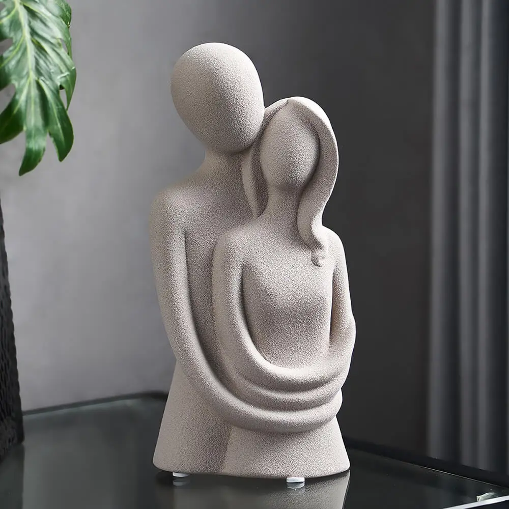 Abstrakte Charakterdekoration, – Abstract Sculpture Resin Bewertung und Preis
