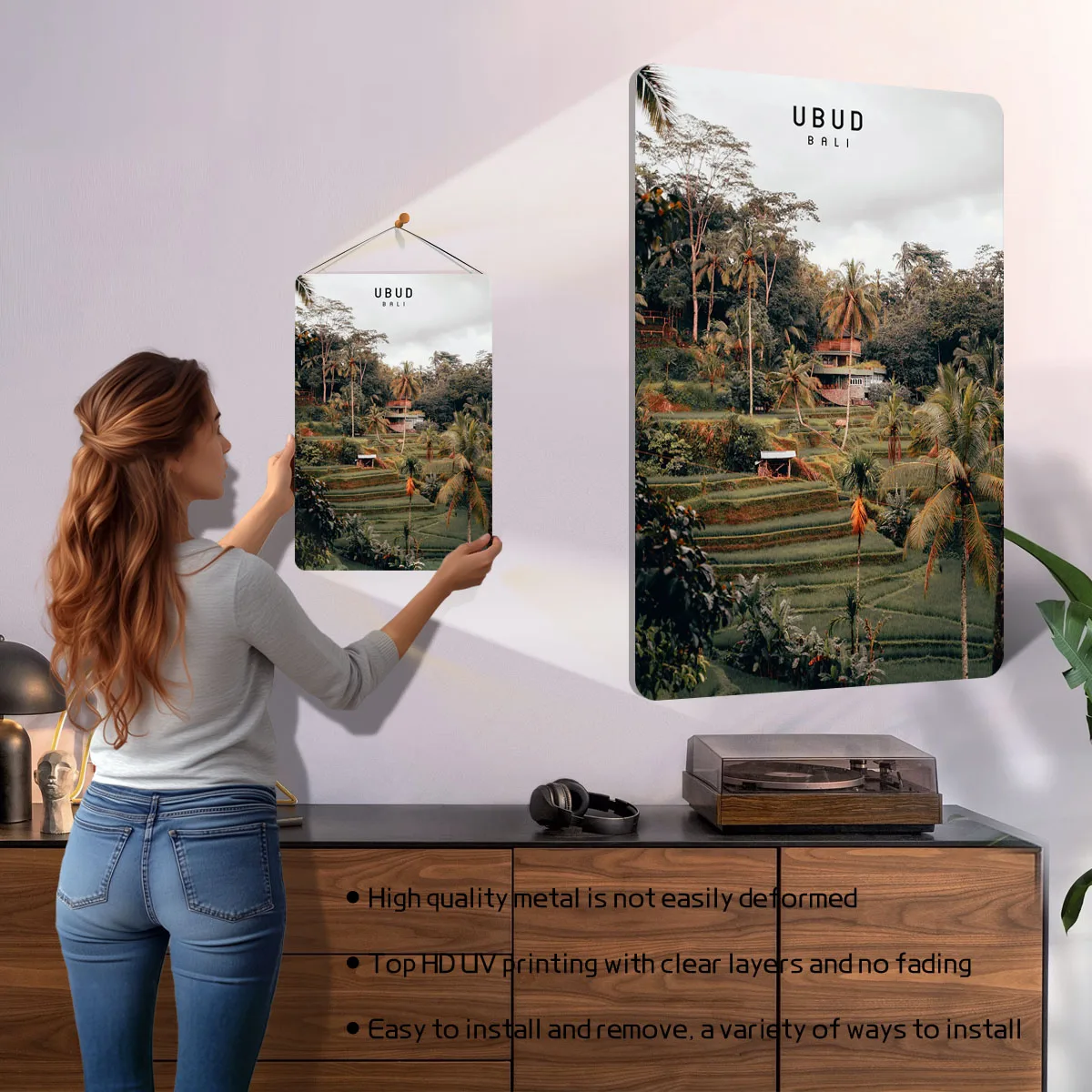 Ubud-Schild, berühmte Stadt, M – Home Decor Ubud Bewertung und Preis