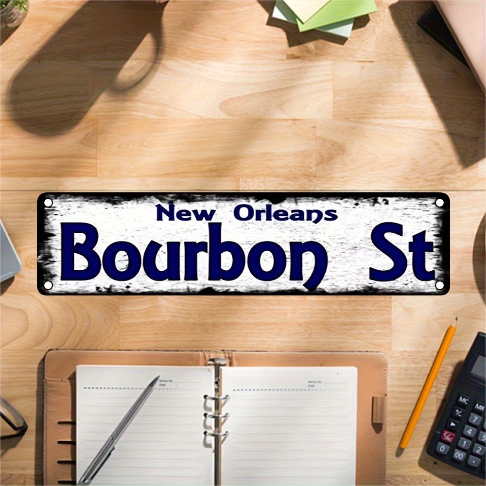 Individuelles Bourbon St New O – Home Decor New Orleans Bewertung und Preis