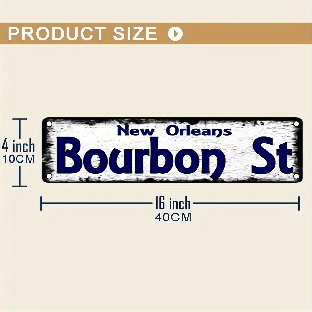Individuelles Bourbon St New O – Home Decor New Orleans Bewertung und Preis