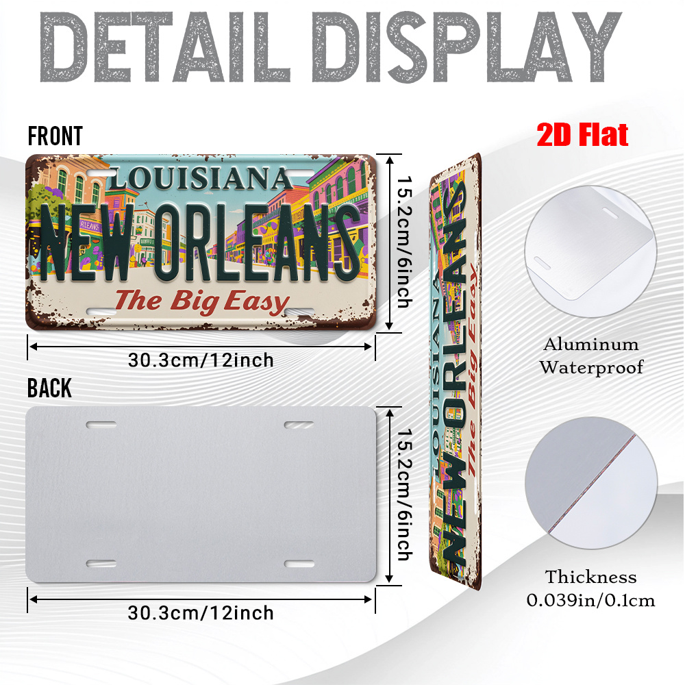 Vintage New Orleans Louisiana  – Home Decor New Orleans Bewertung und Preis