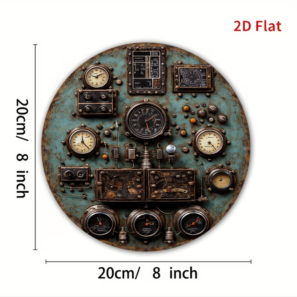 2D Flaches Retro-Armaturenbret – Home Decor Wall Panels Bewertung und Preis