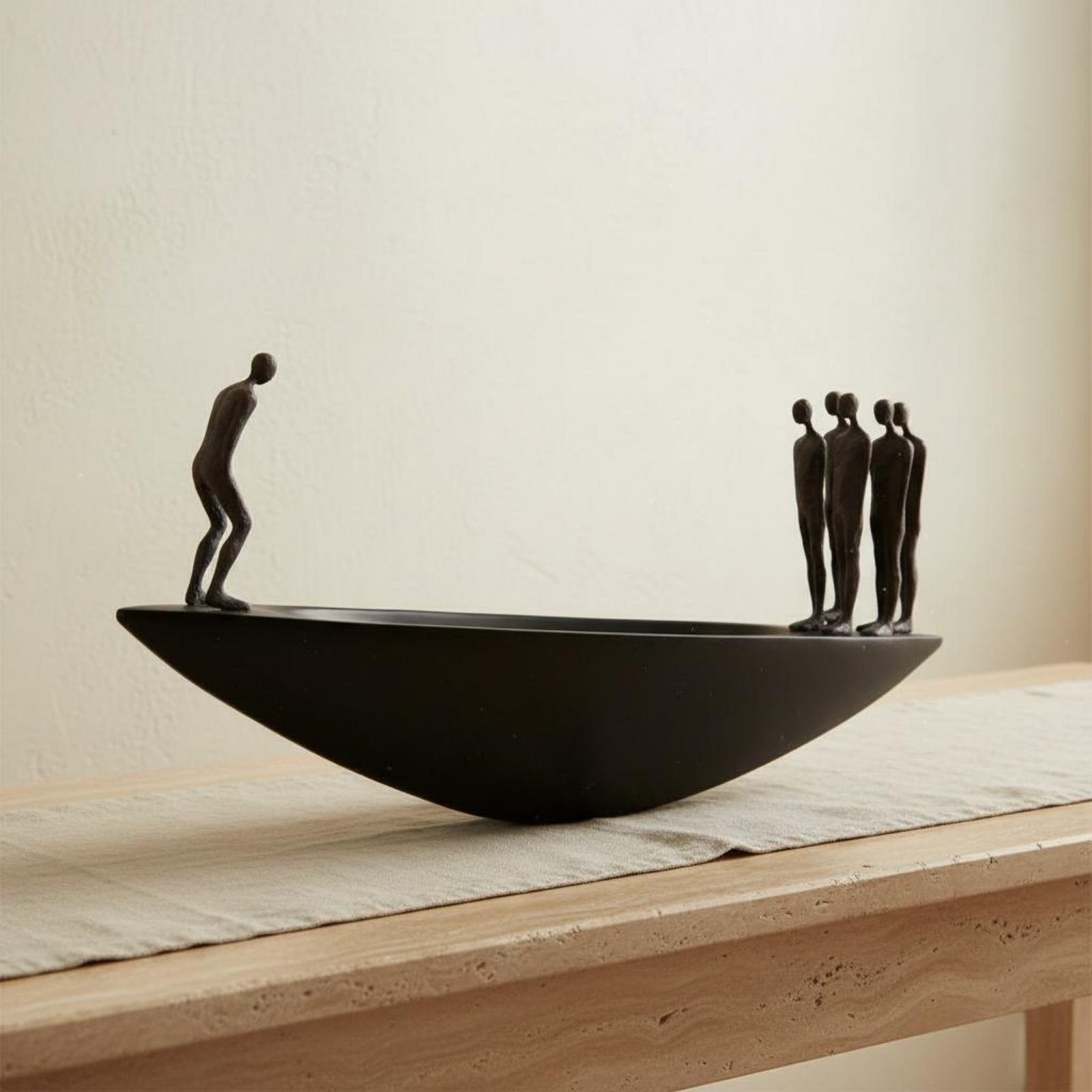 Moderne Segelboot-Statue aus K – Abstract Sculpture Resin Bewertung und Preis