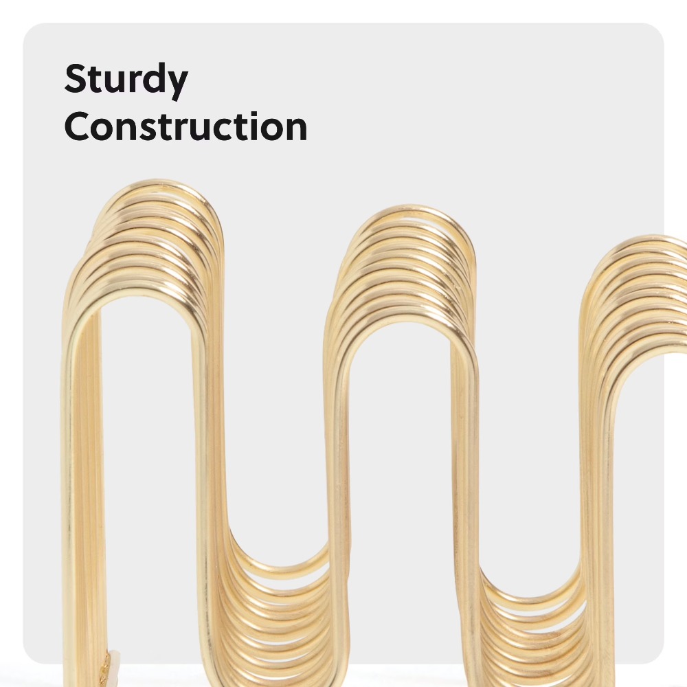Büro-Organizer aus Gebogenem D – Home Decor Gold Bewertung und Preis