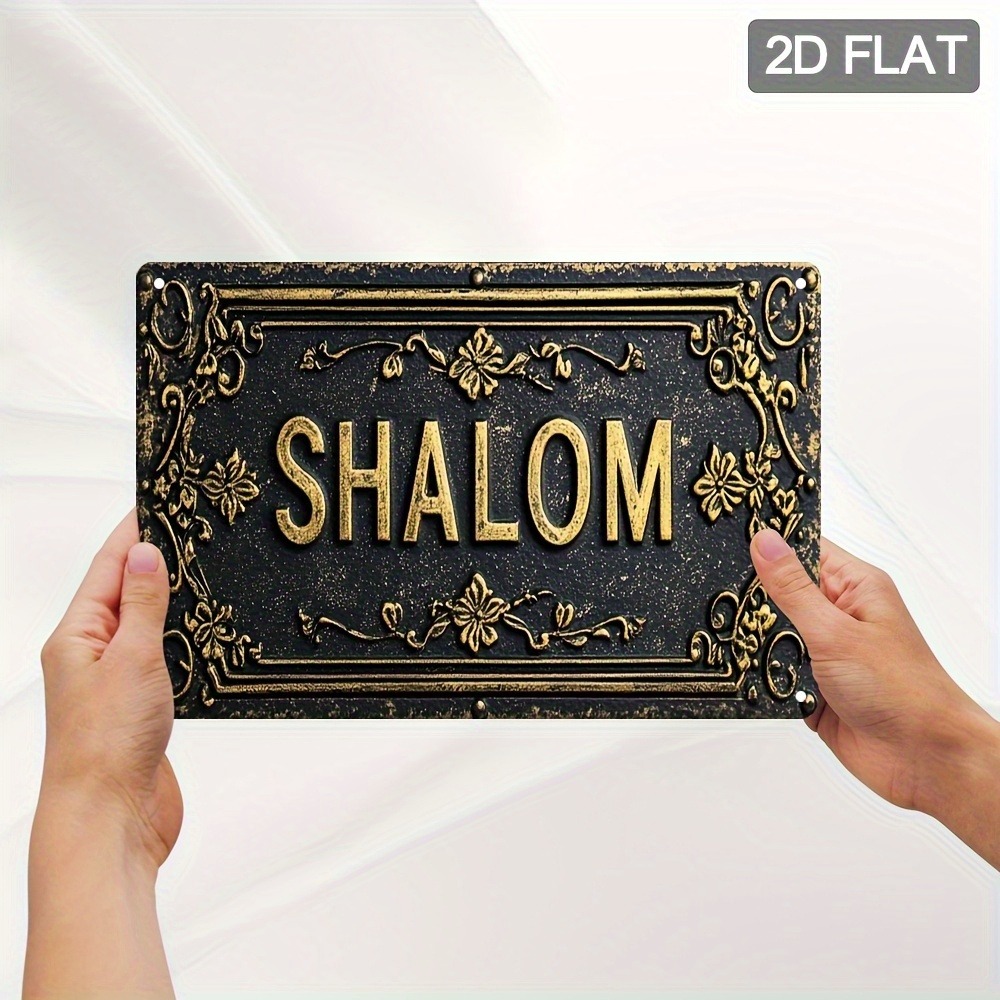 CIFBUY Shalom Schwarzgoldene B – Home Decor Gold Bewertung und Preis