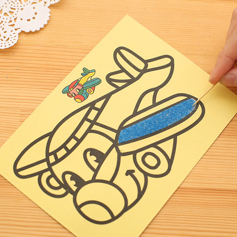 10 stücke DIY Sand Malerei Spi – Sand Art Picture Bewertung und Preis