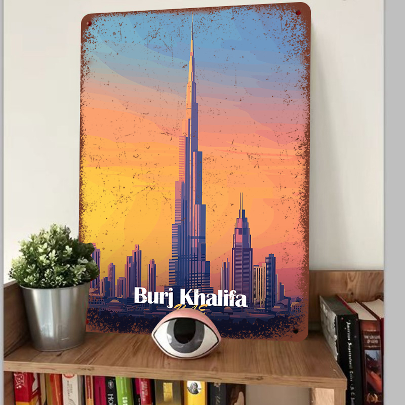 Burj Khalifa Dubai VAE Skyline – Home Decor Uae Bewertung und Preis