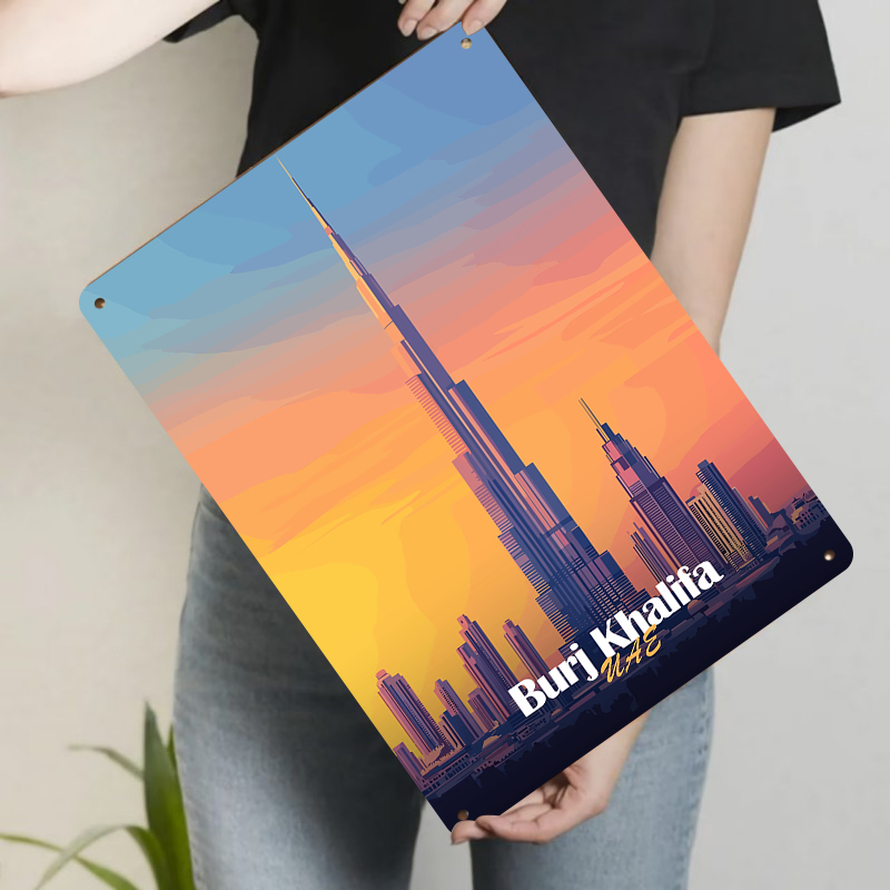 Burj Khalifa Dubai VAE Skyline – Home Decor Uae Bewertung und Preis