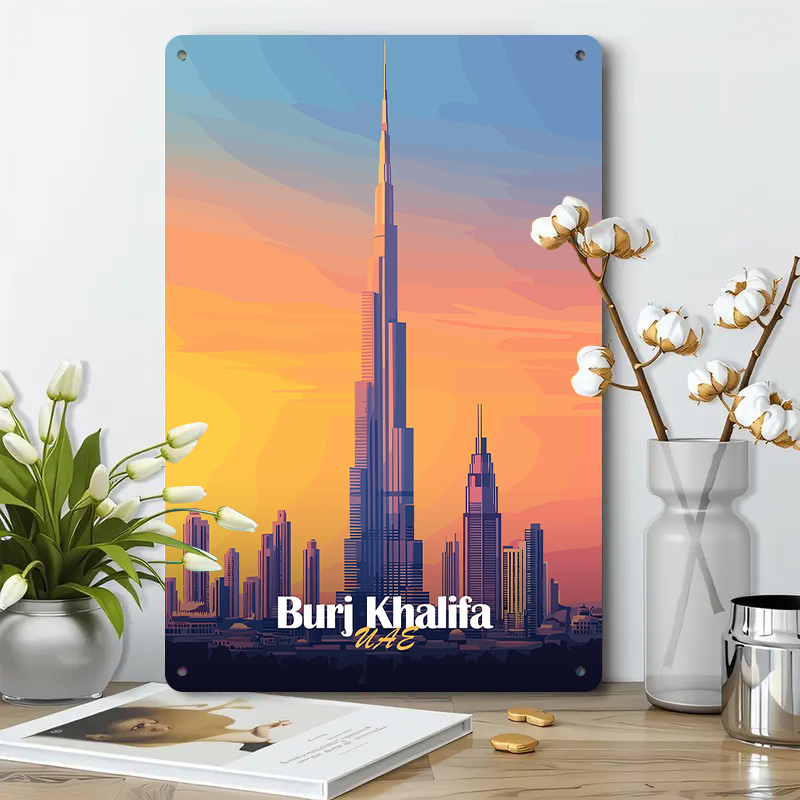 Burj Khalifa Dubai VAE Skyline – Home Decor Uae Bewertung und Preis