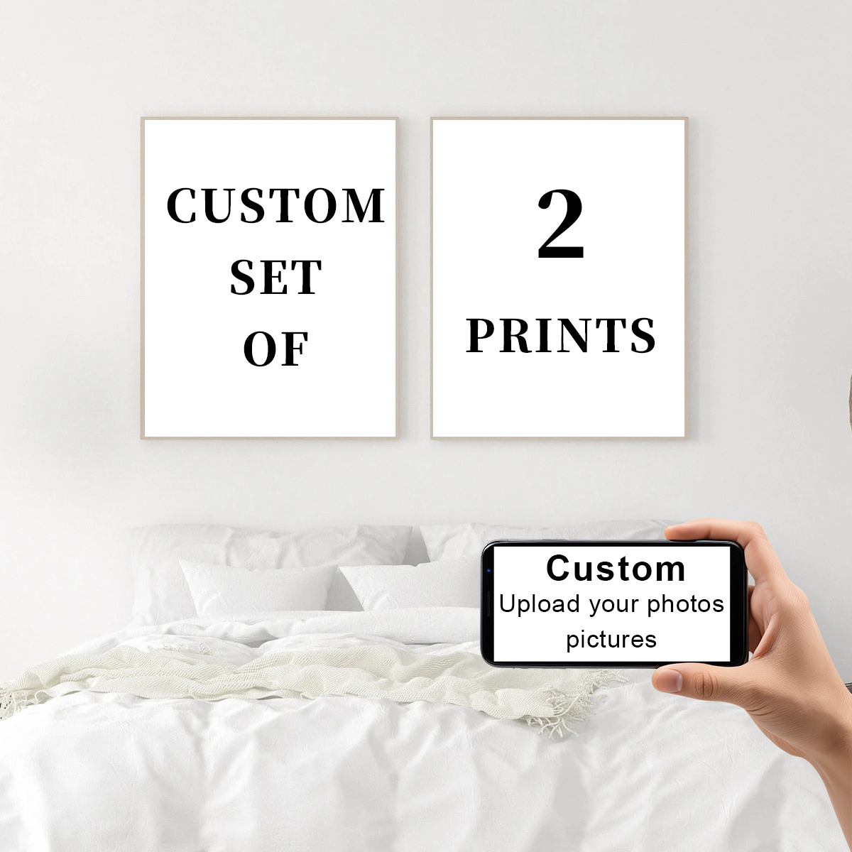 2 Stück/Set Individuelle Leinw – Home Decor Wall Pictures Bewertung und Preis
