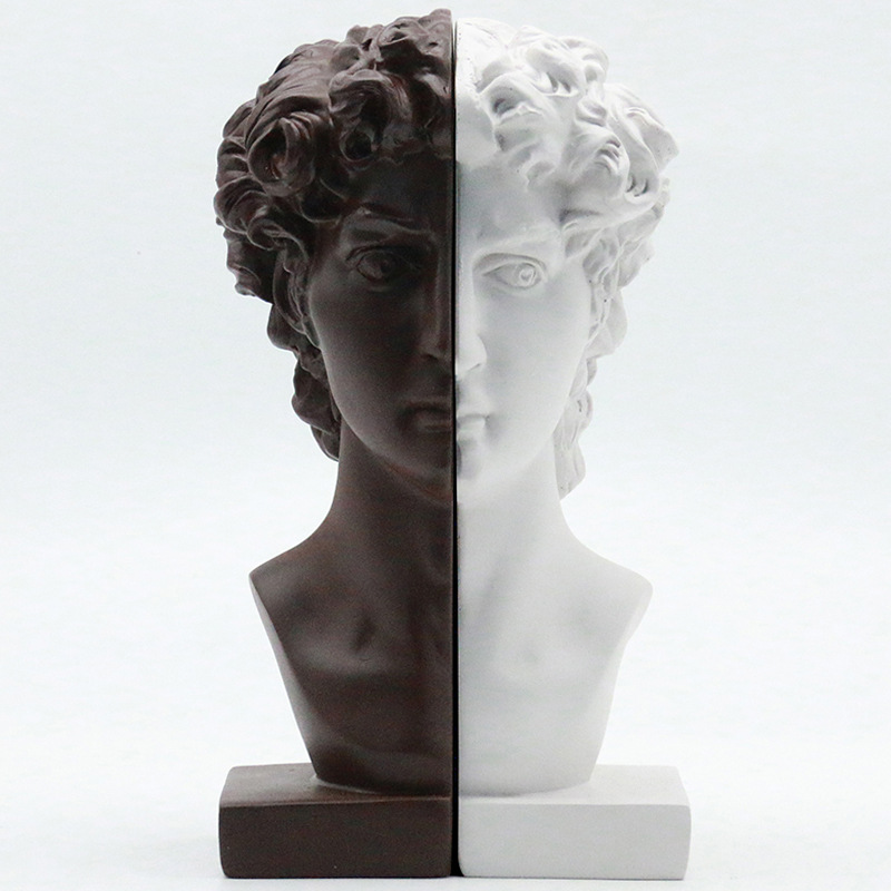 Kreative David-Kopf-Skulptur a – Abstract Sculpture Resin Bewertung und Preis