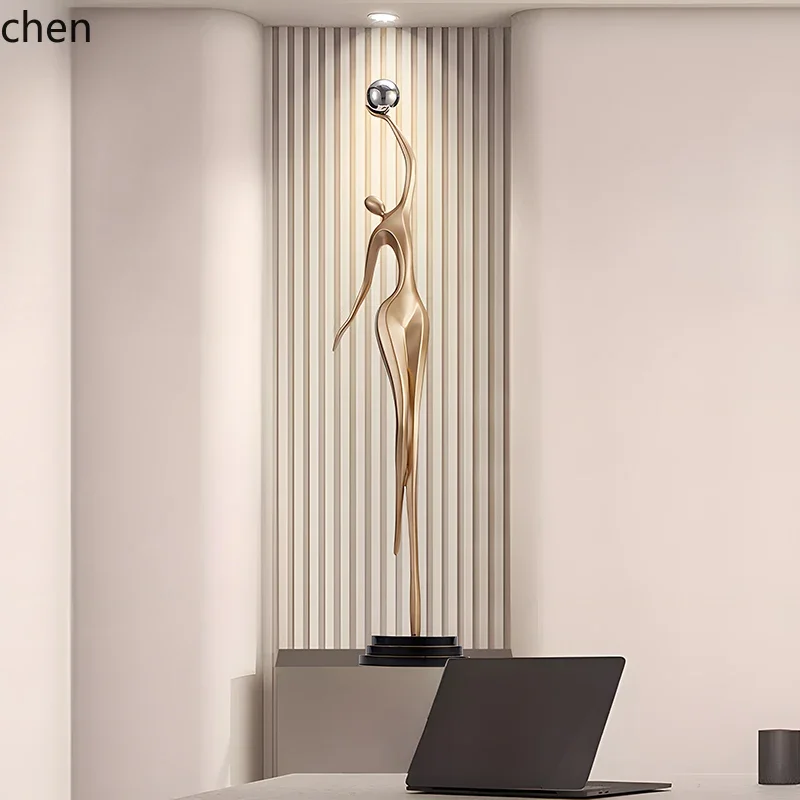 HT Abstrakte Menschliche Skulp – Abstract Sculpture Resin Bewertung und Preis