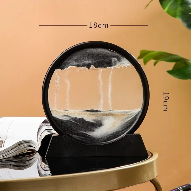 Fließende Sandmalerei Sanduhr  – Sand Art Picture Bewertung und Preis