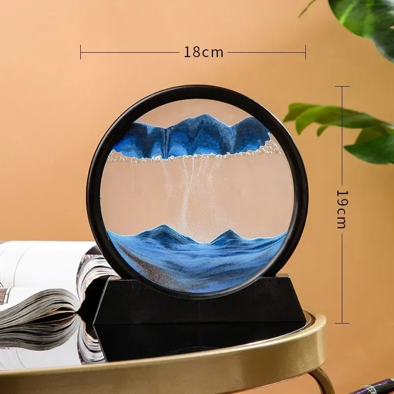 Fließende Sandmalerei Sanduhr  – Sand Art Picture Bewertung und Preis