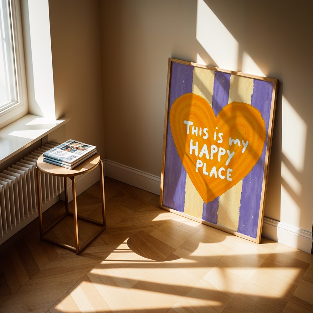 Moderner, Retro-Wandkunstdruck – Home Decor On Wall Bewertung und Preis