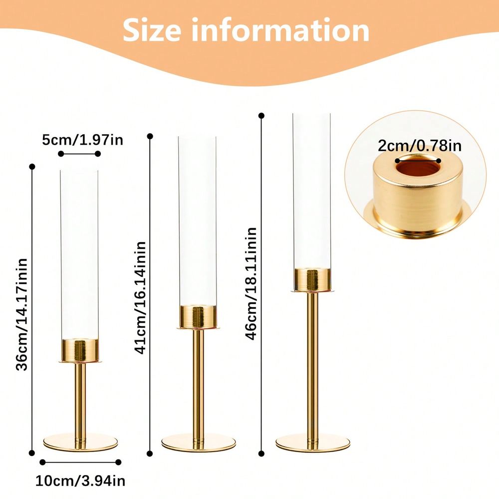12 Stück Goldene Stabkerzenhal – Home Decor Gold Bewertung und Preis