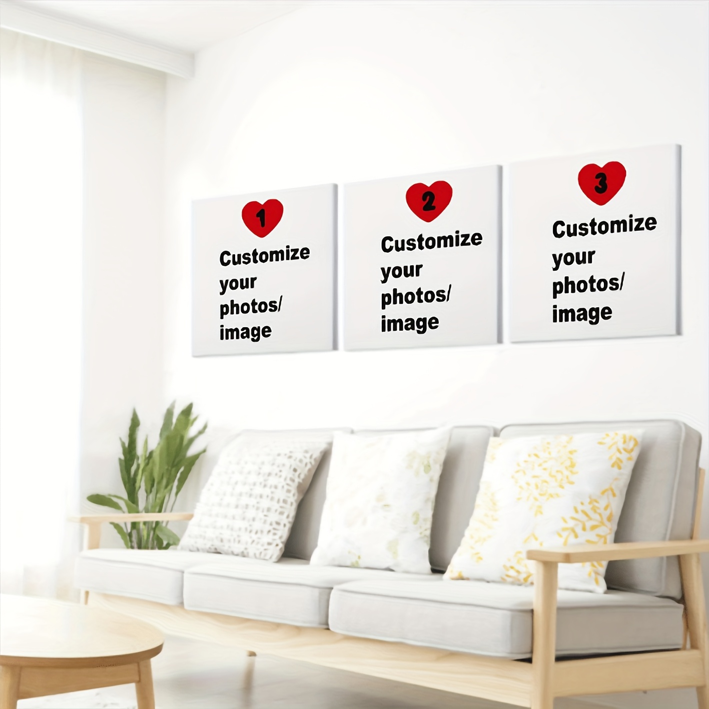 3 teile/satz Benutzerdefiniert – Home Decor Wall Pictures Bewertung und Preis