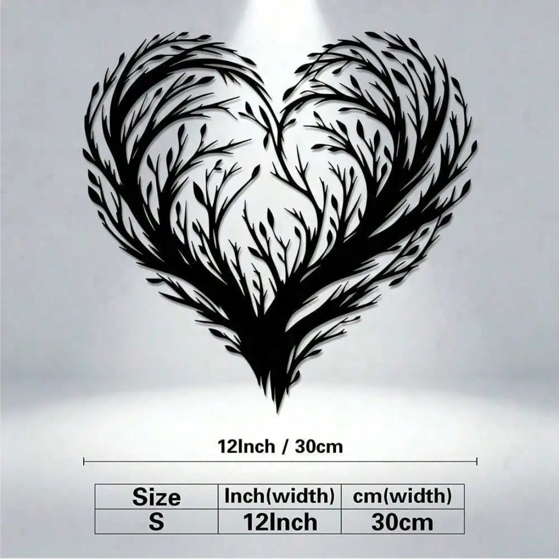 Herzförmige Blatt-Metallwandku – Home Decor Wall Panels Bewertung und Preis