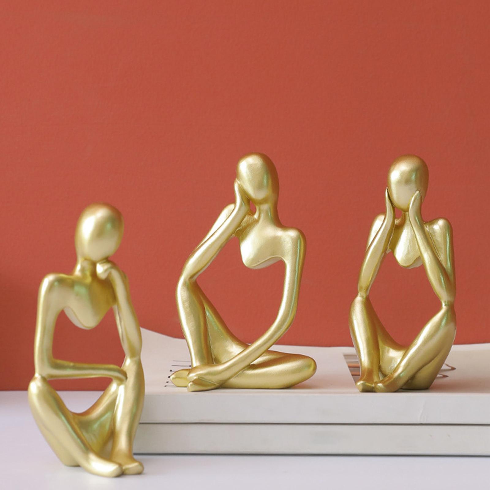 Moderne abstrakte Statuen Skul – Abstract Sculpture Resin Bewertung und Preis