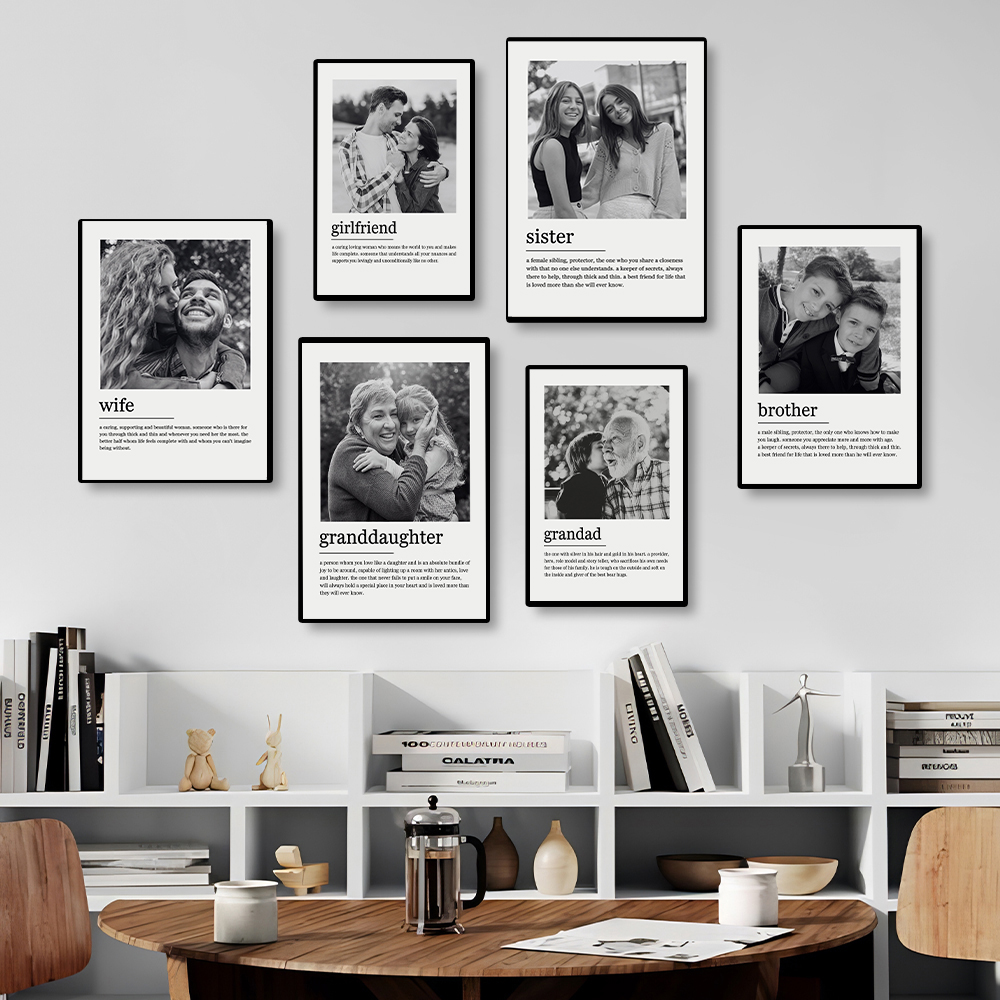 Personalisiertes Familienfoto- – Home Decor Wall Pictures Bewertung und Preis