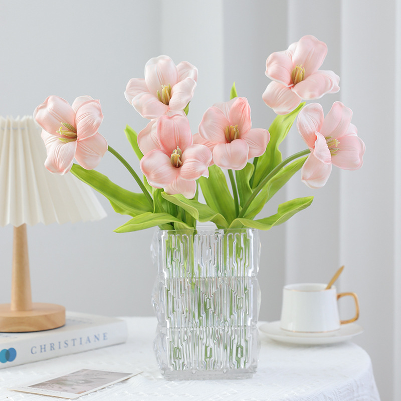 12 Stück künstliche Tulpenblum – Home Decor Tulip Bewertung und Preis