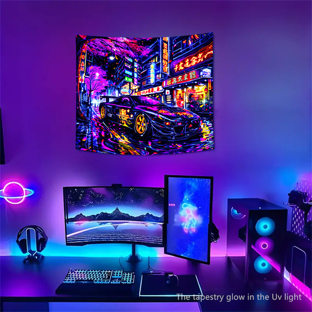 Racing UV Schwarzlicht Fluores – Aesthetic Tapestry Bewertung und Preis